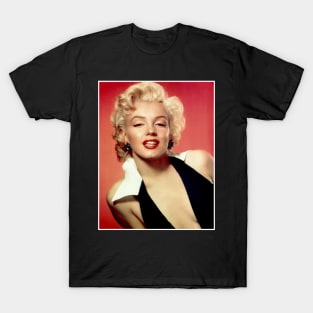 Marilyn Monroe Beautiful Movie Star Print T-Shirt